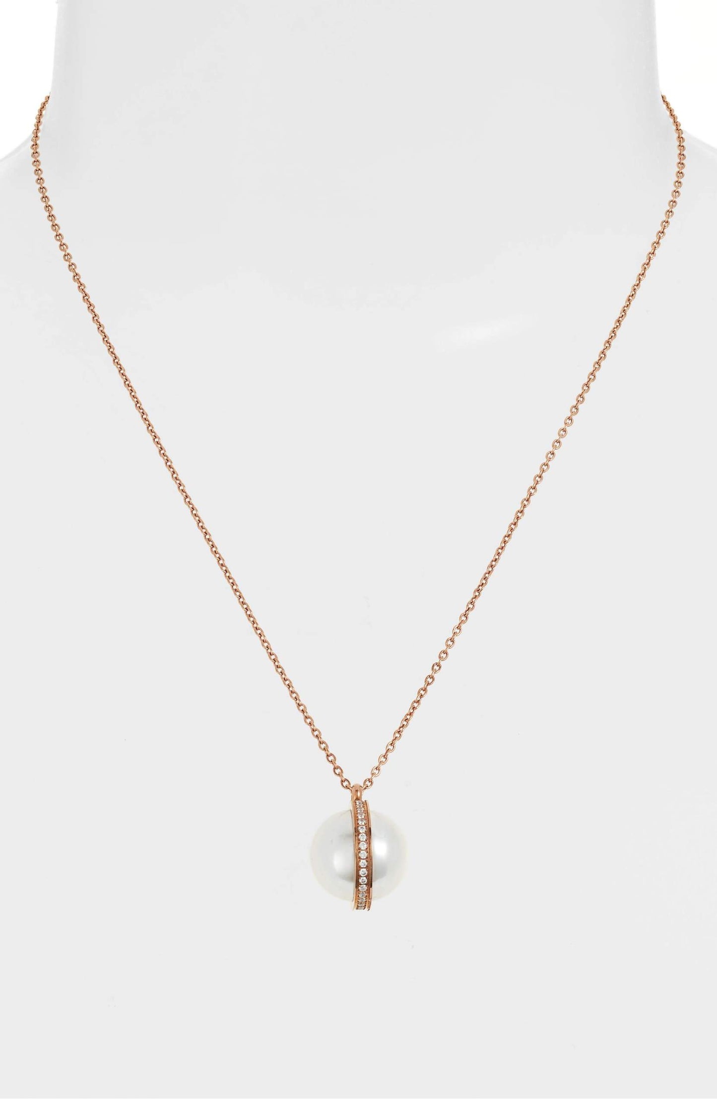 Pearl Crystal Orbit Necklace | More Colors Available