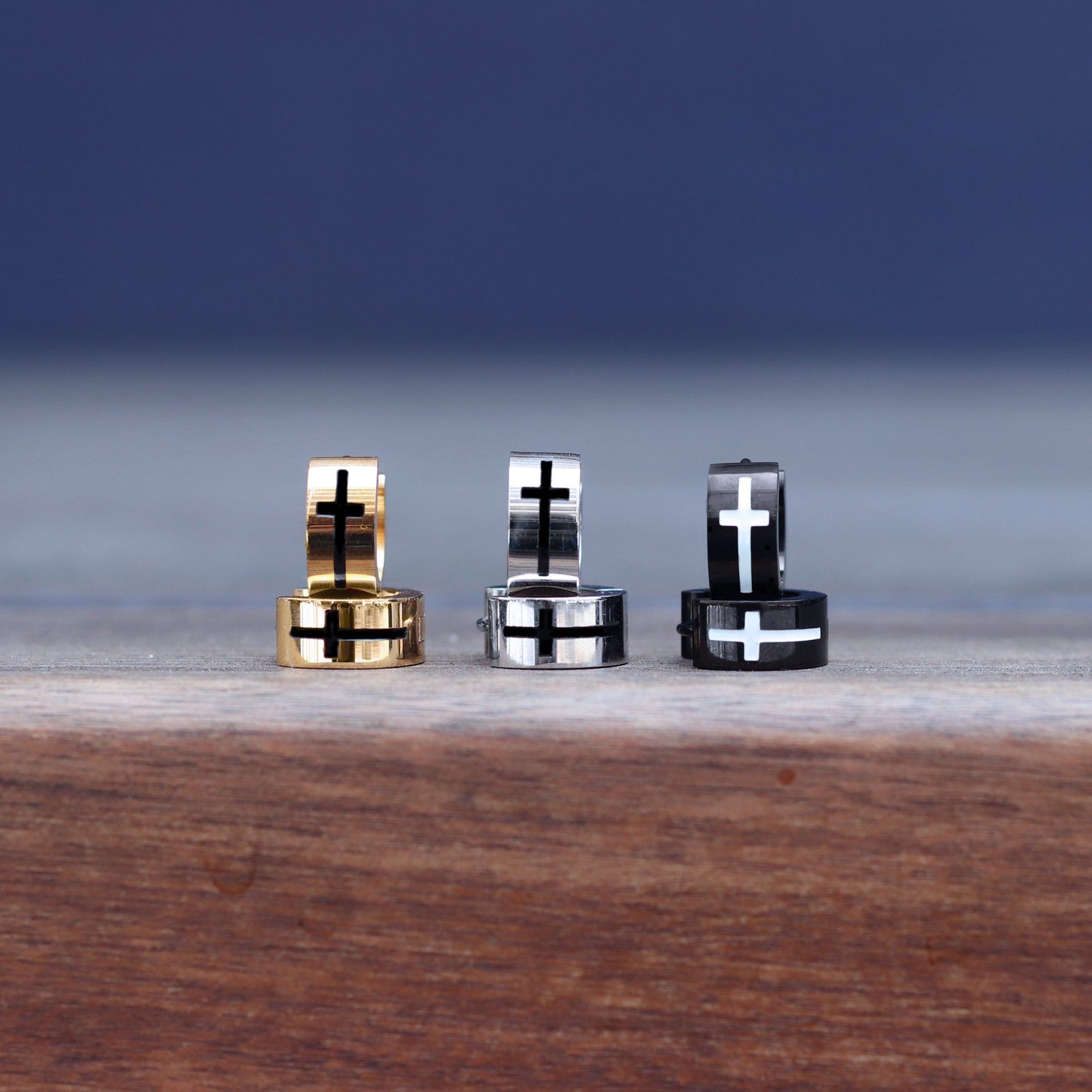 Mister Cross Huggie Earring