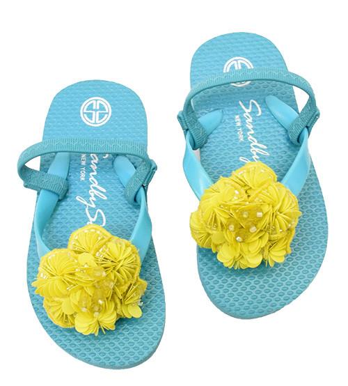 Noho Yellow Flower - Baby / Kids Sandal