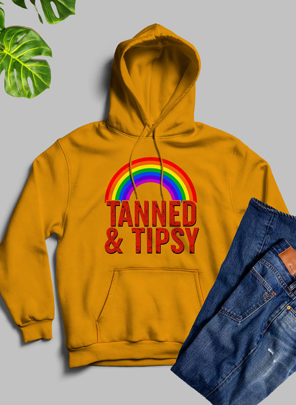 Sudadera con capucha Tanned &amp; Tipsy