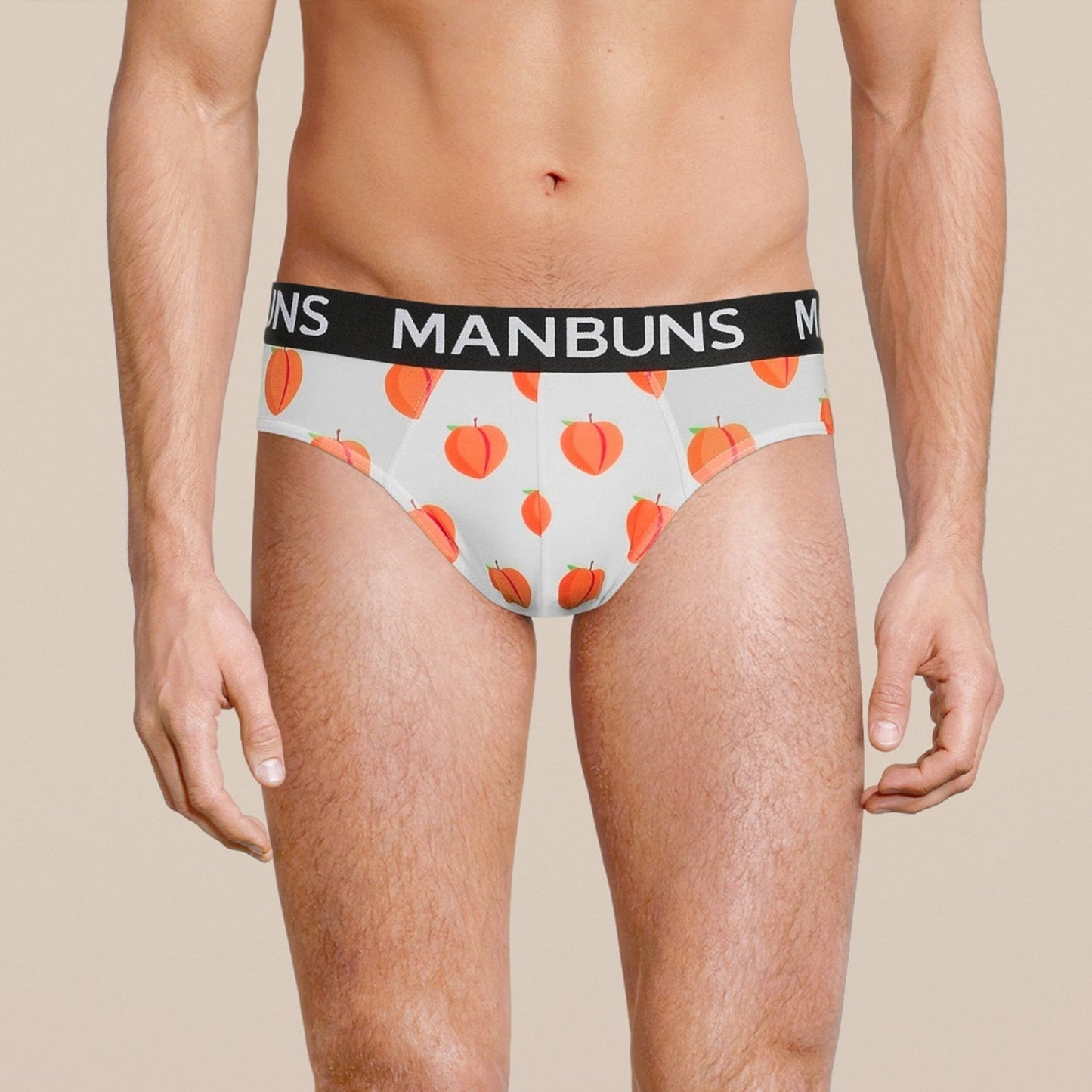 Men's Peach Brief Underwear