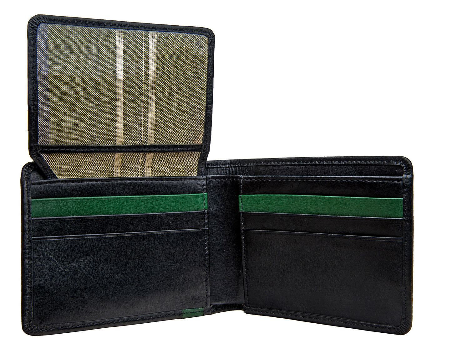 Hidesign Dylan 05 Leather Multi-Compartment Trifold Wallet