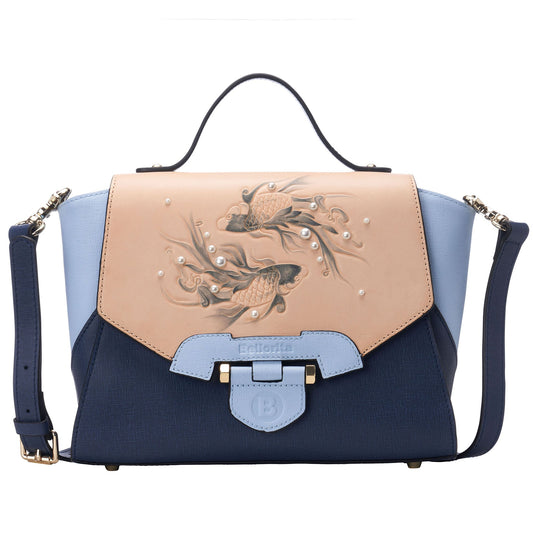 Fish Small Blue Satchel