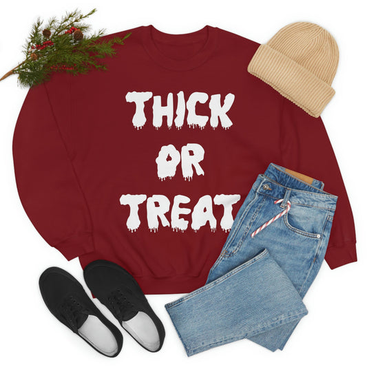 Thick or Treat  White Print