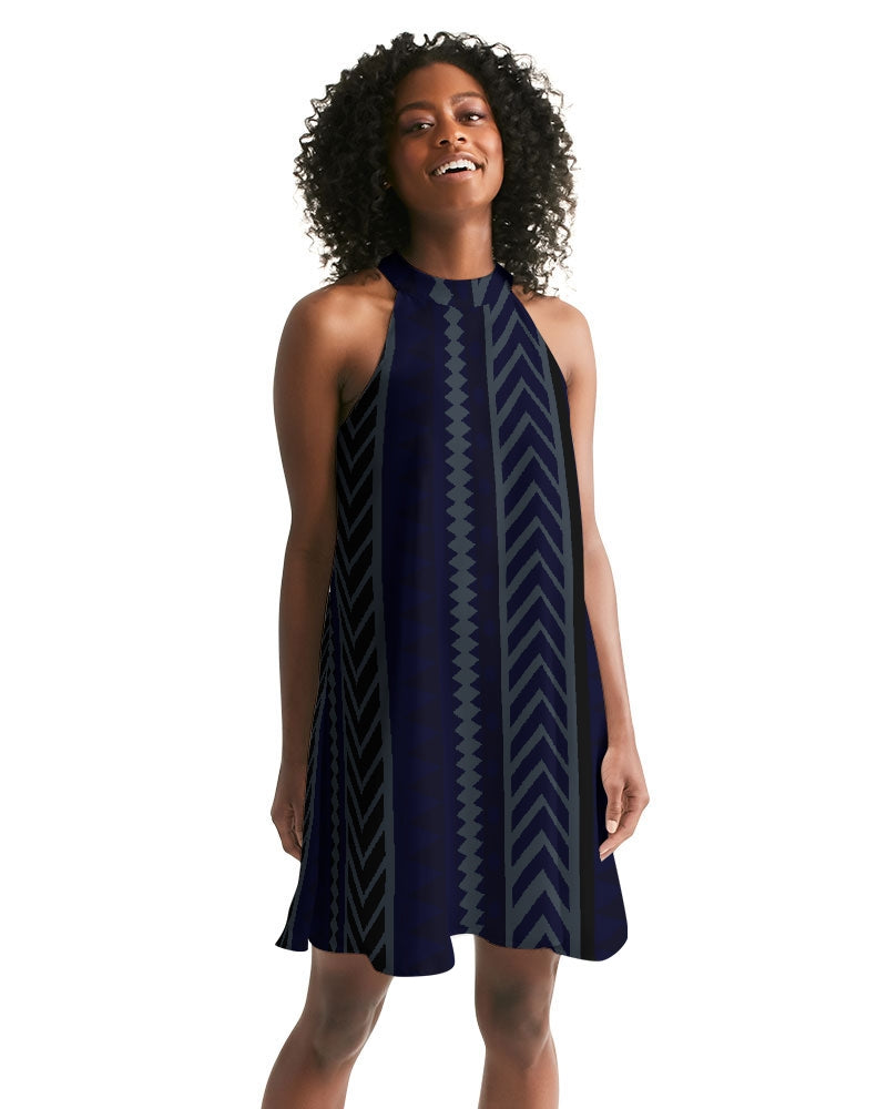 Find Your Coast® One-Way Casual Halter Dress