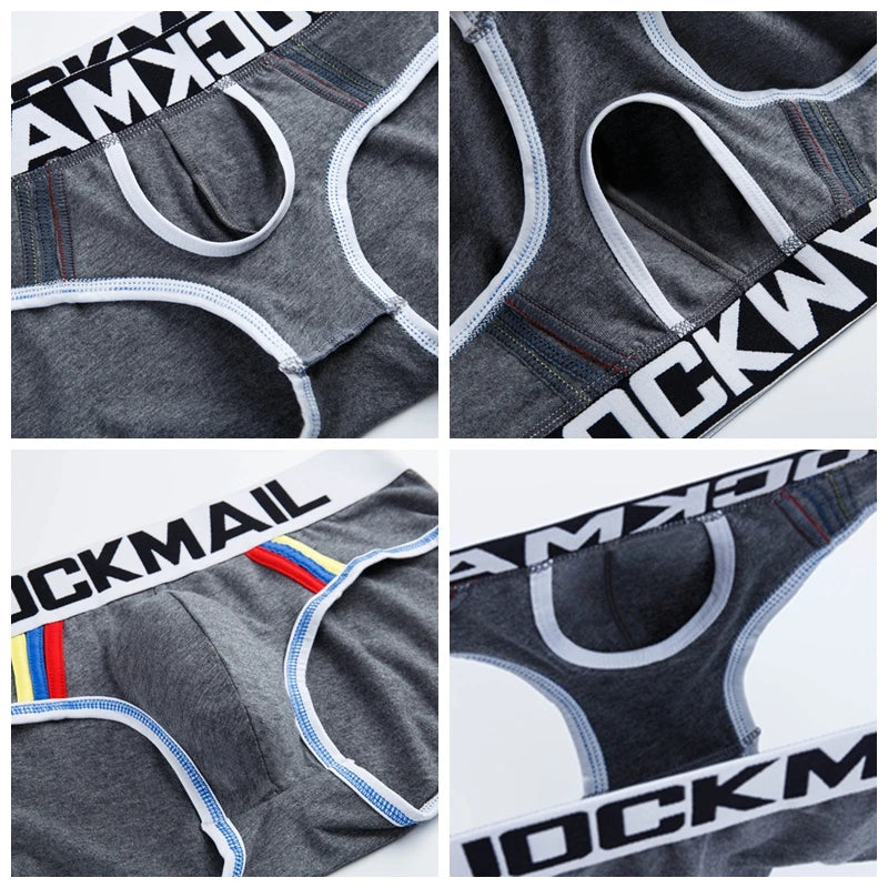 JOCKMAIL Men's Cotton Brief Underwear