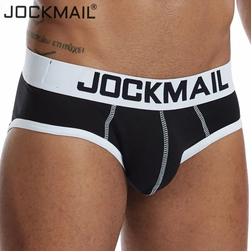 JOCKMAIL Men's Low Waist Brief Underwear