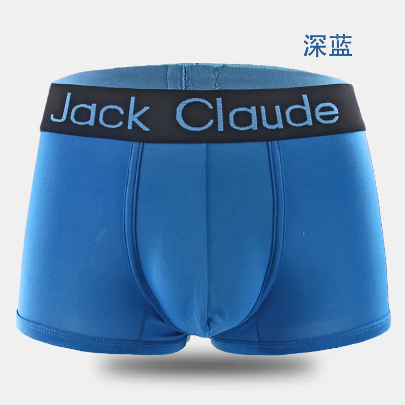 Calzoncillos tipo bóxer ajustados y transparentes de Jack Claude