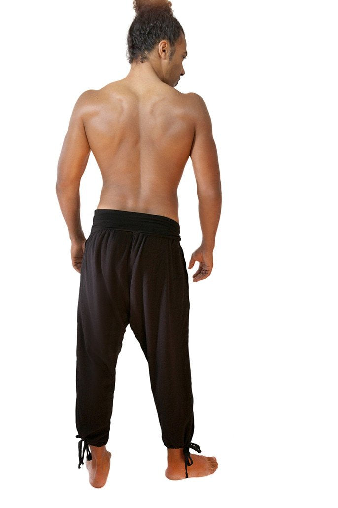 Pantalones largos de kung fu y yoga para hombre