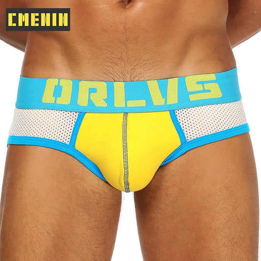 Men's Mesh Cotton Underwear Brief