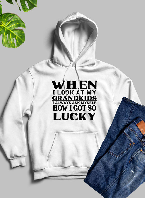When I Look at My Grandkids Hoodie