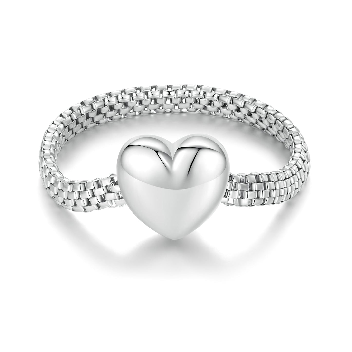 925 Sterling Silver 2.5mm Width Ring for Women