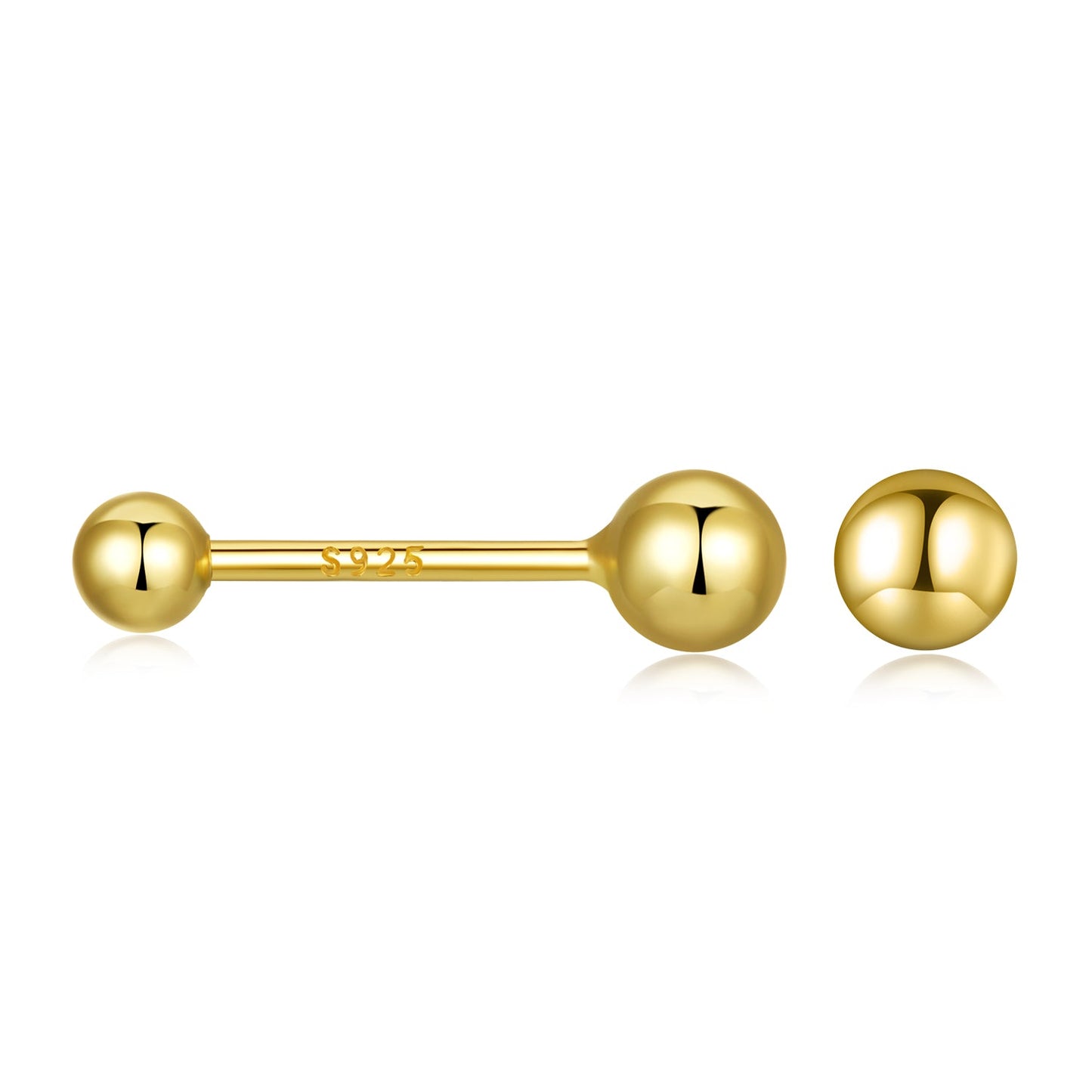 925 Sterling Silver Plated Platinum Dangle Earrings for Women