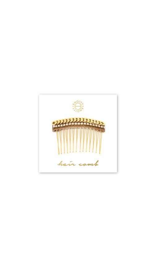 Huxton Hair Comb | Gold