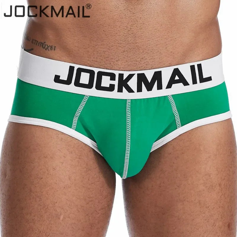 JOCKMAIL Men's Low Waist Brief Underwear