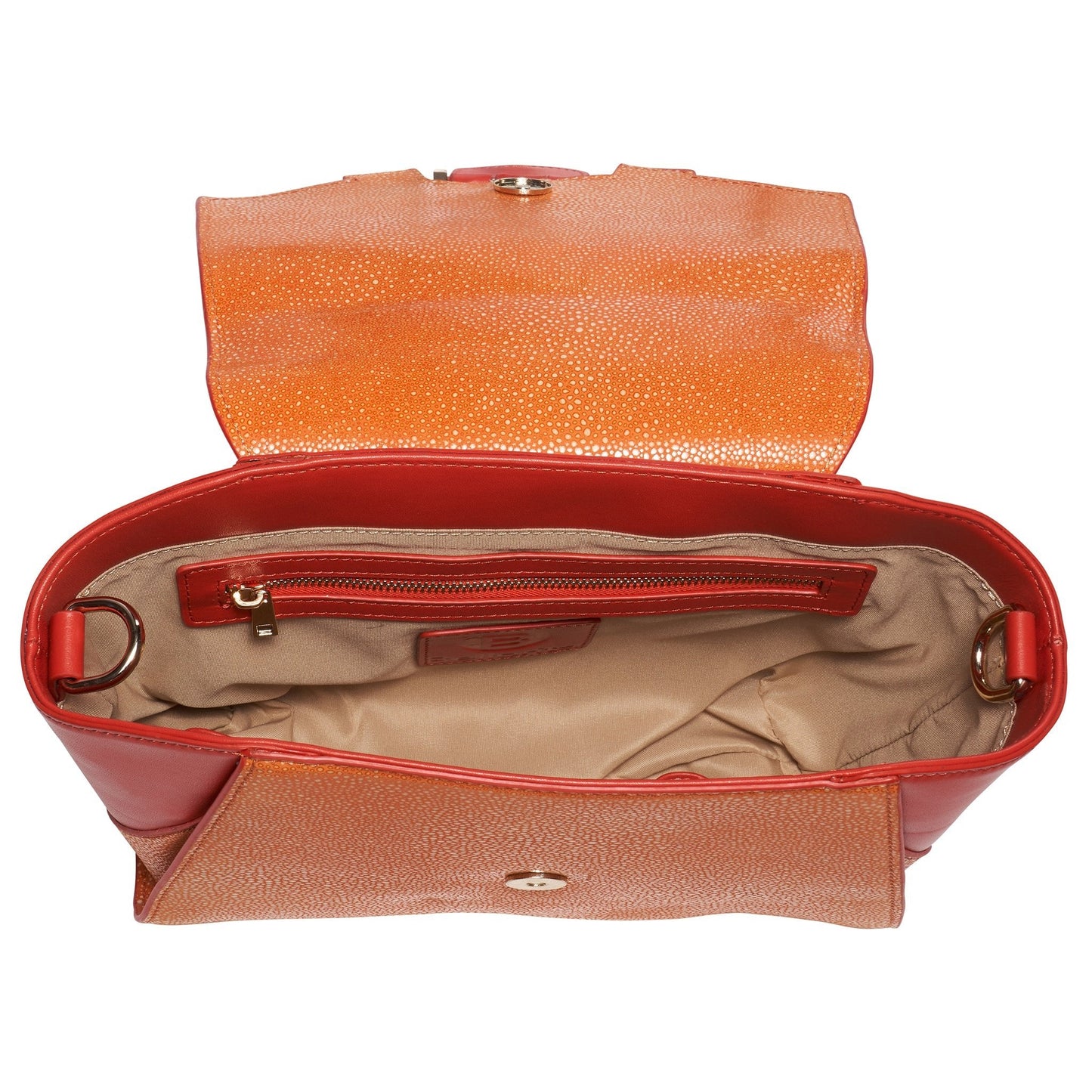 Fish Small Orange Satchel