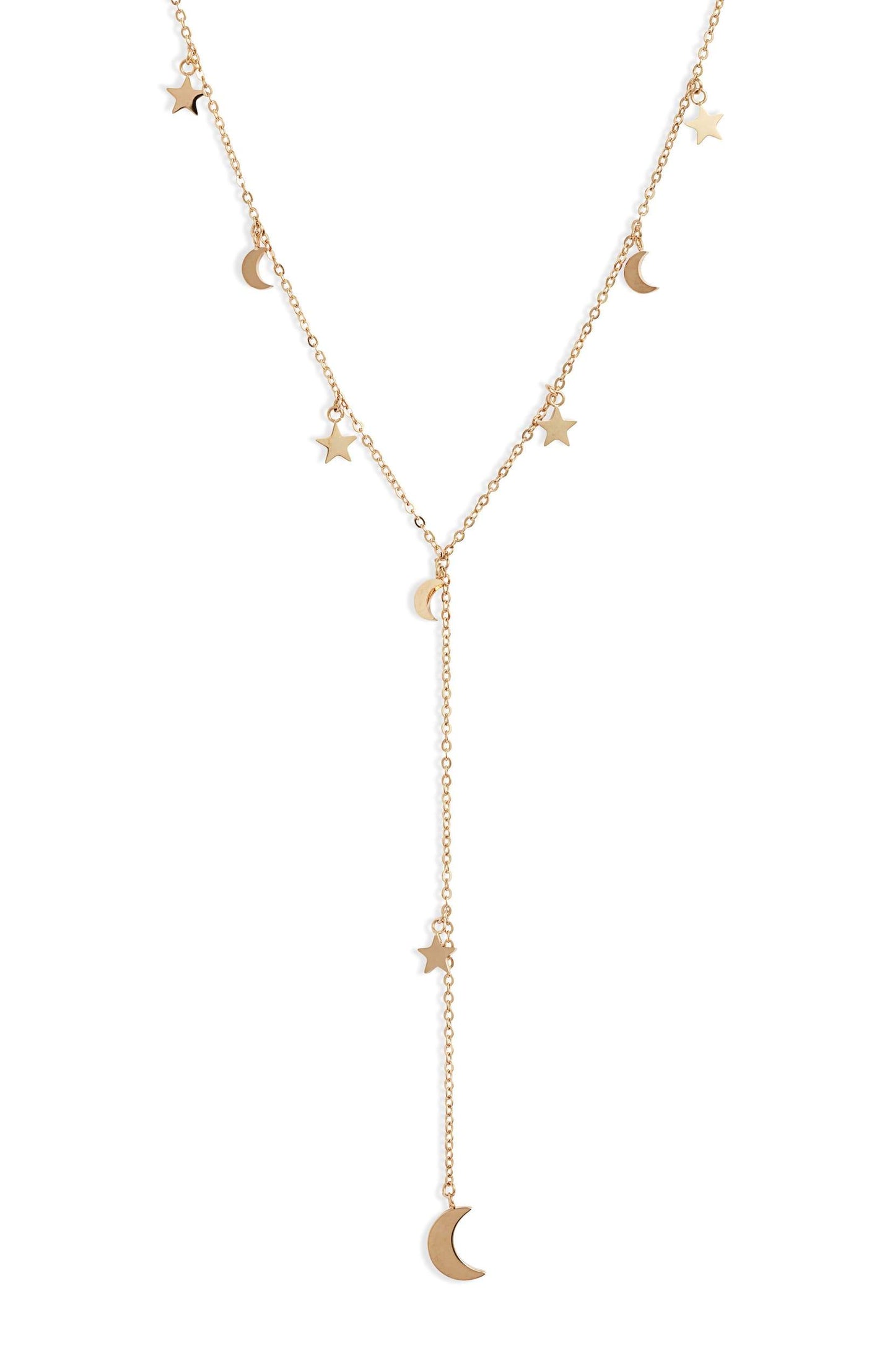 Sun Moon Stars Y-Necklace