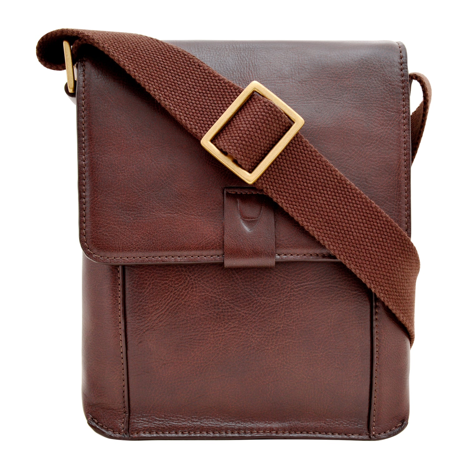 Aiden Small Leather Messenger Cross Body Bag