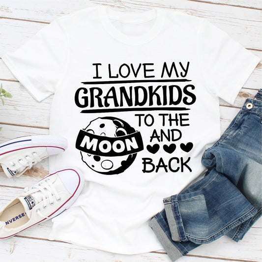 I Love My Grandkids to the Moon and Back T-Shirt