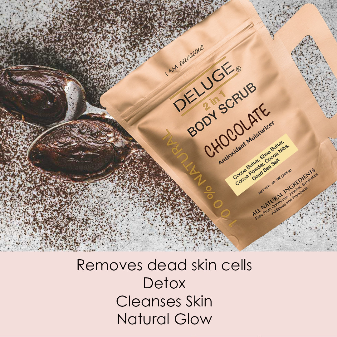 Exfoliante de chocolate 