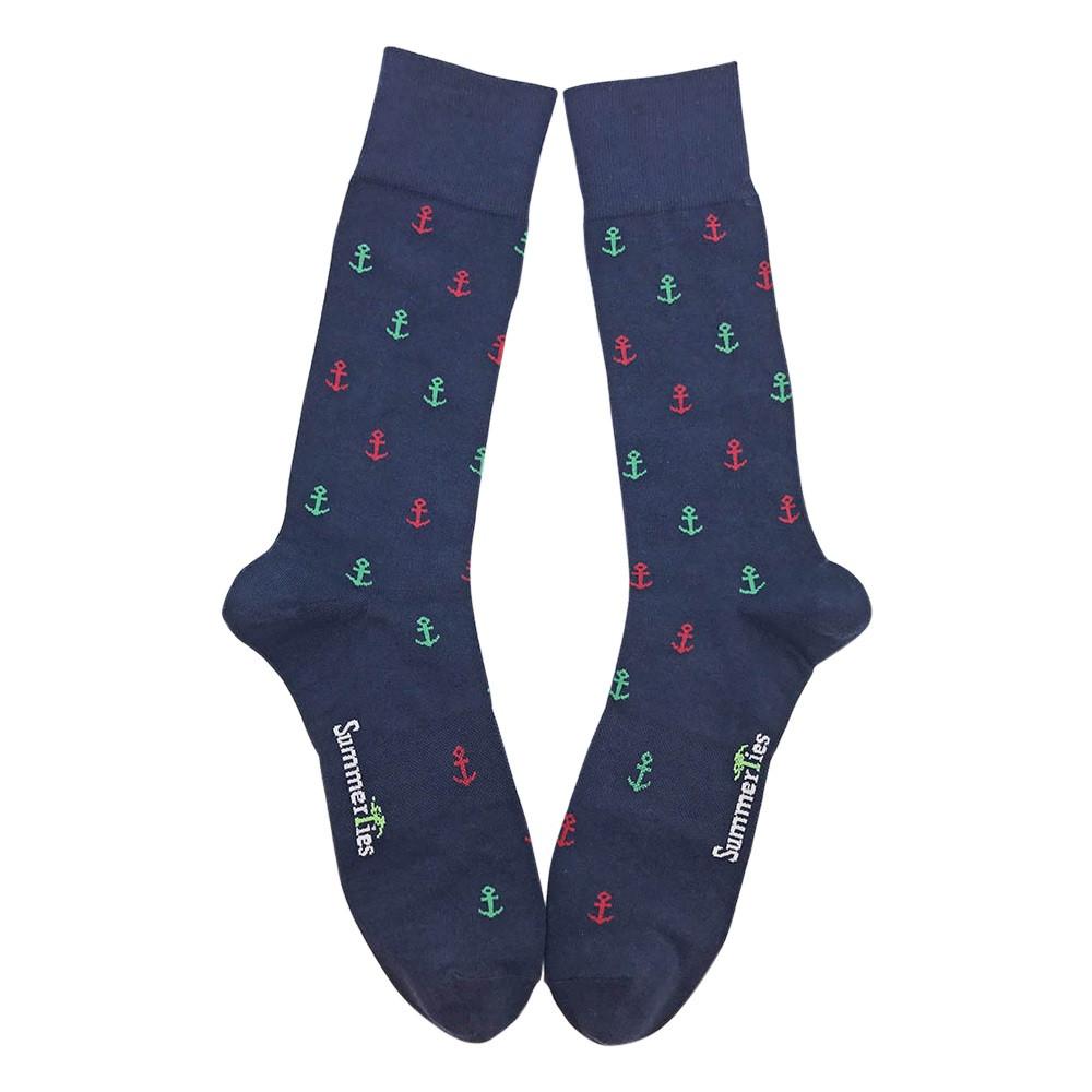 Anchor Socks - Men's Mid Calf - Port & Starboard