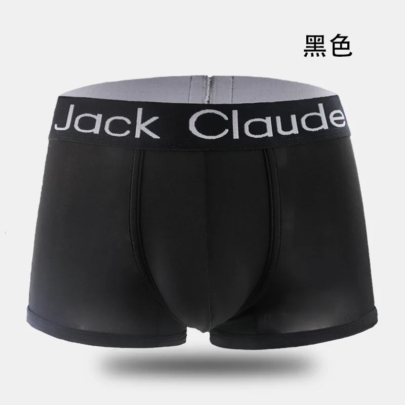 Calzoncillos tipo bóxer ajustados y transparentes de Jack Claude