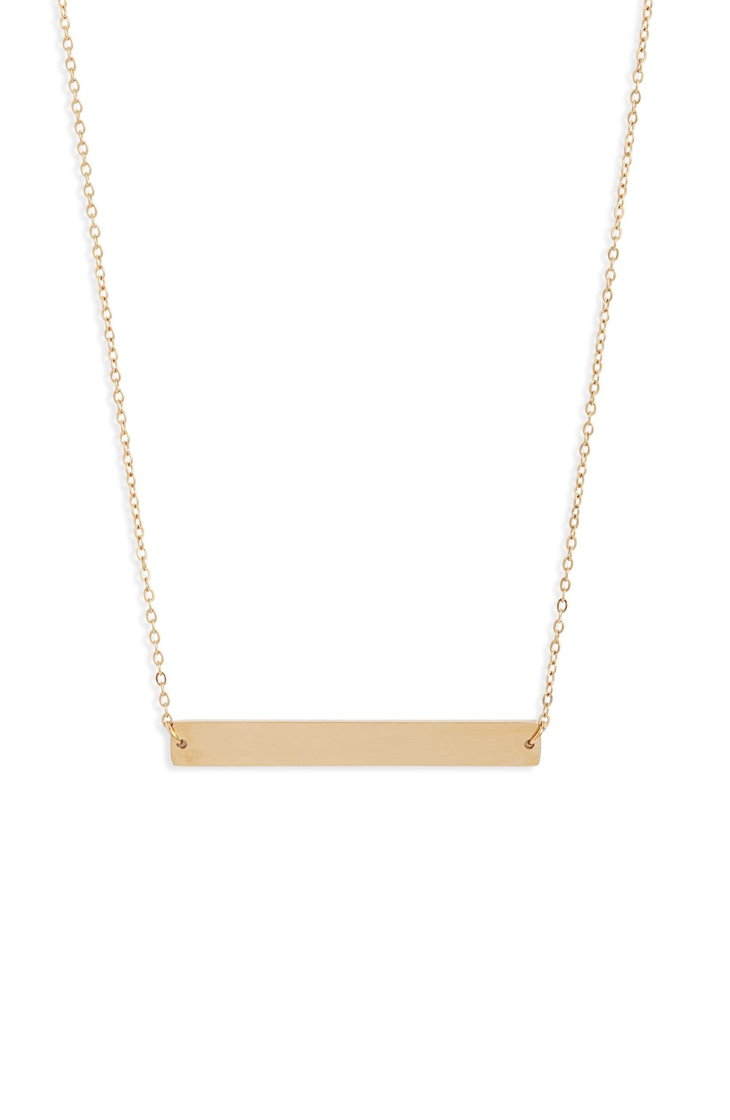 Classic Bar Necklace | More Colors Available