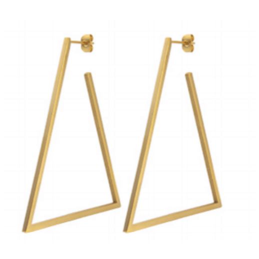 Geo Triangle Hoop