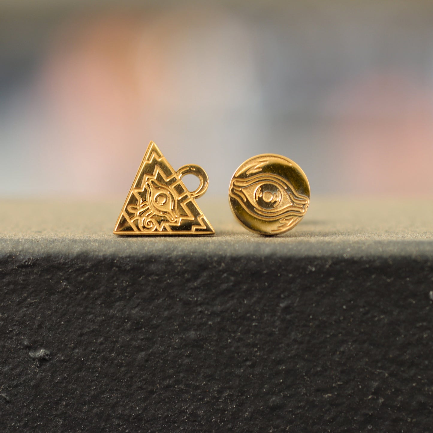 Yu-Gi-Oh!™ Millennium Puzzle Stud Earrings
