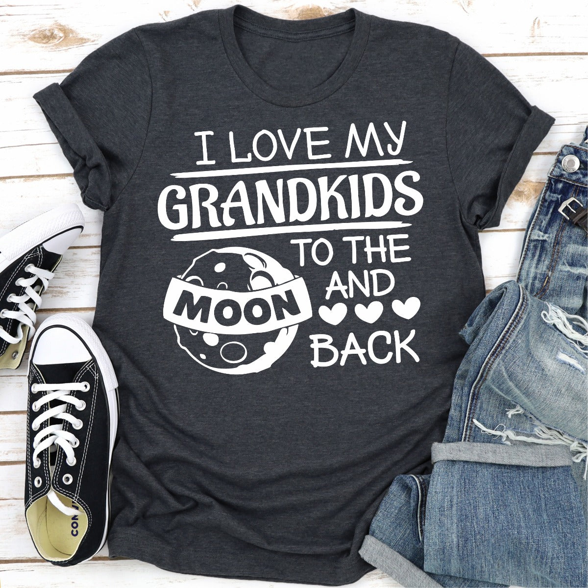 I Love My Grandkids to the Moon and Back T-Shirt