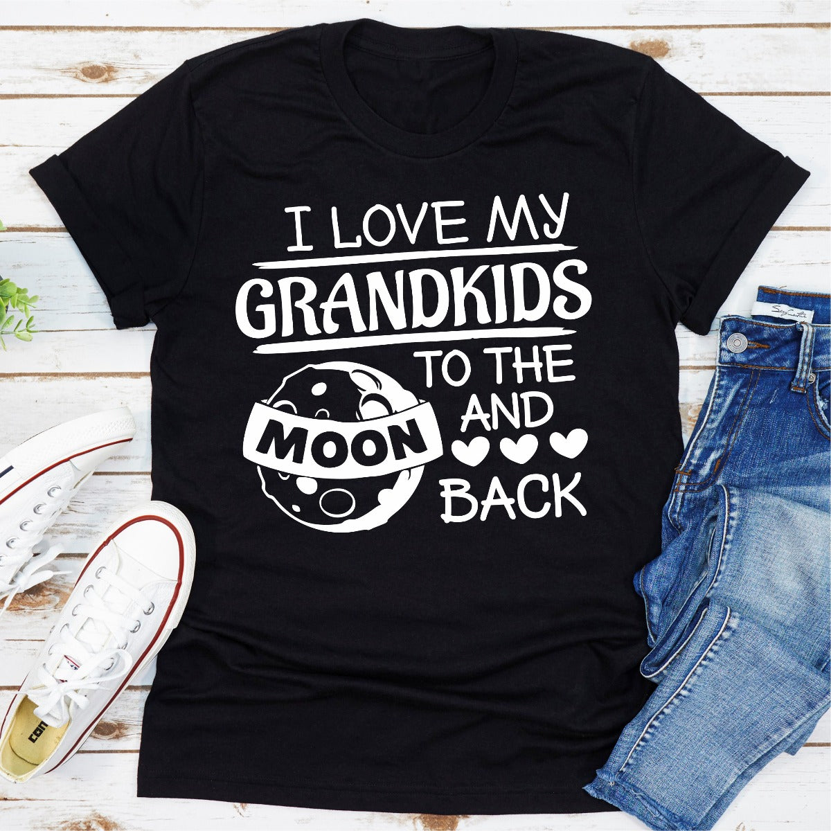 I Love My Grandkids to the Moon and Back T-Shirt