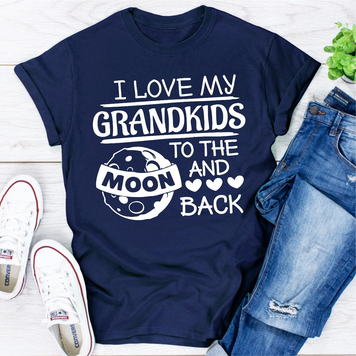 I Love My Grandkids to the Moon and Back T-Shirt