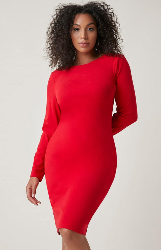 Red Hot & Ready Simple Dress