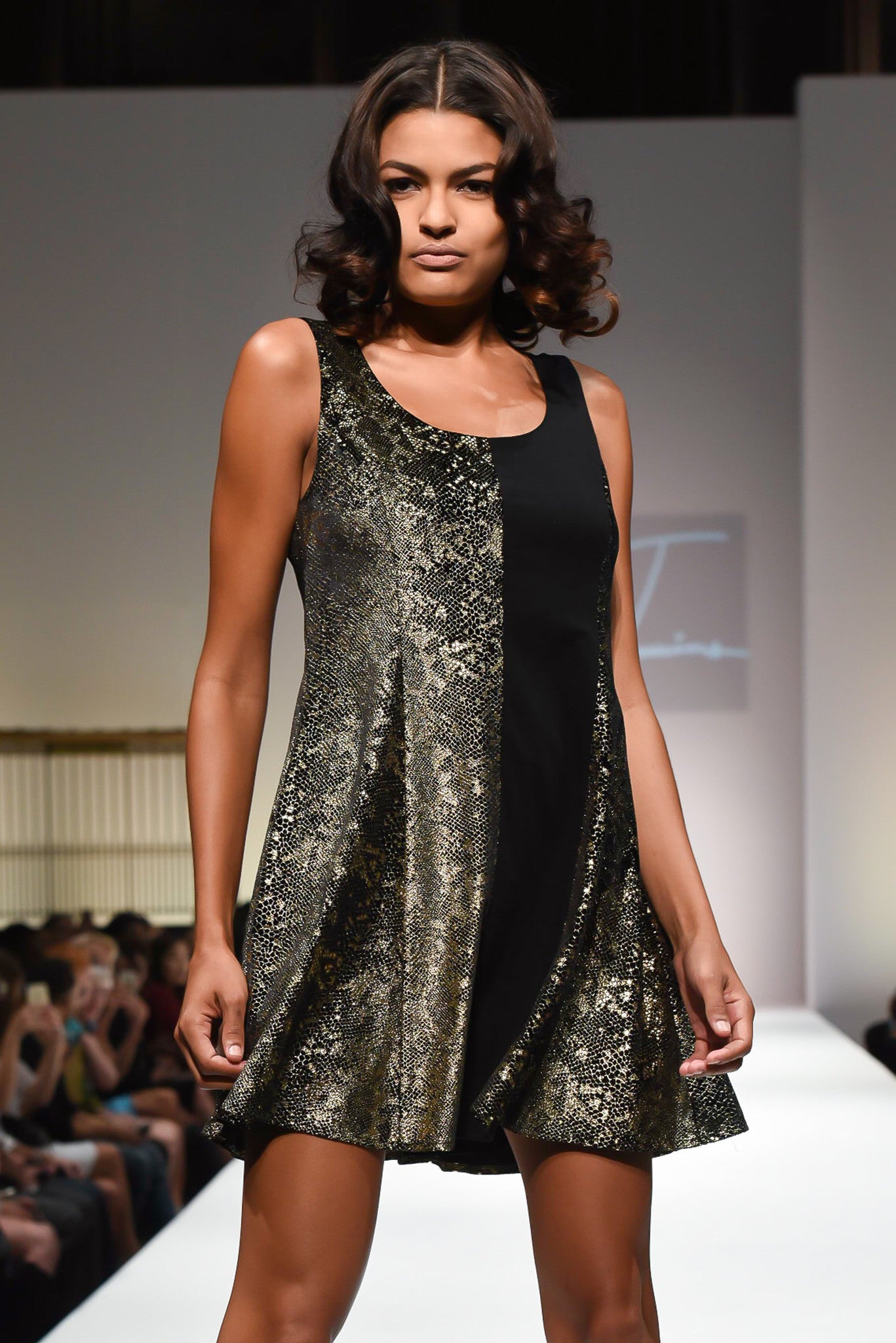 Women's Gold Dress