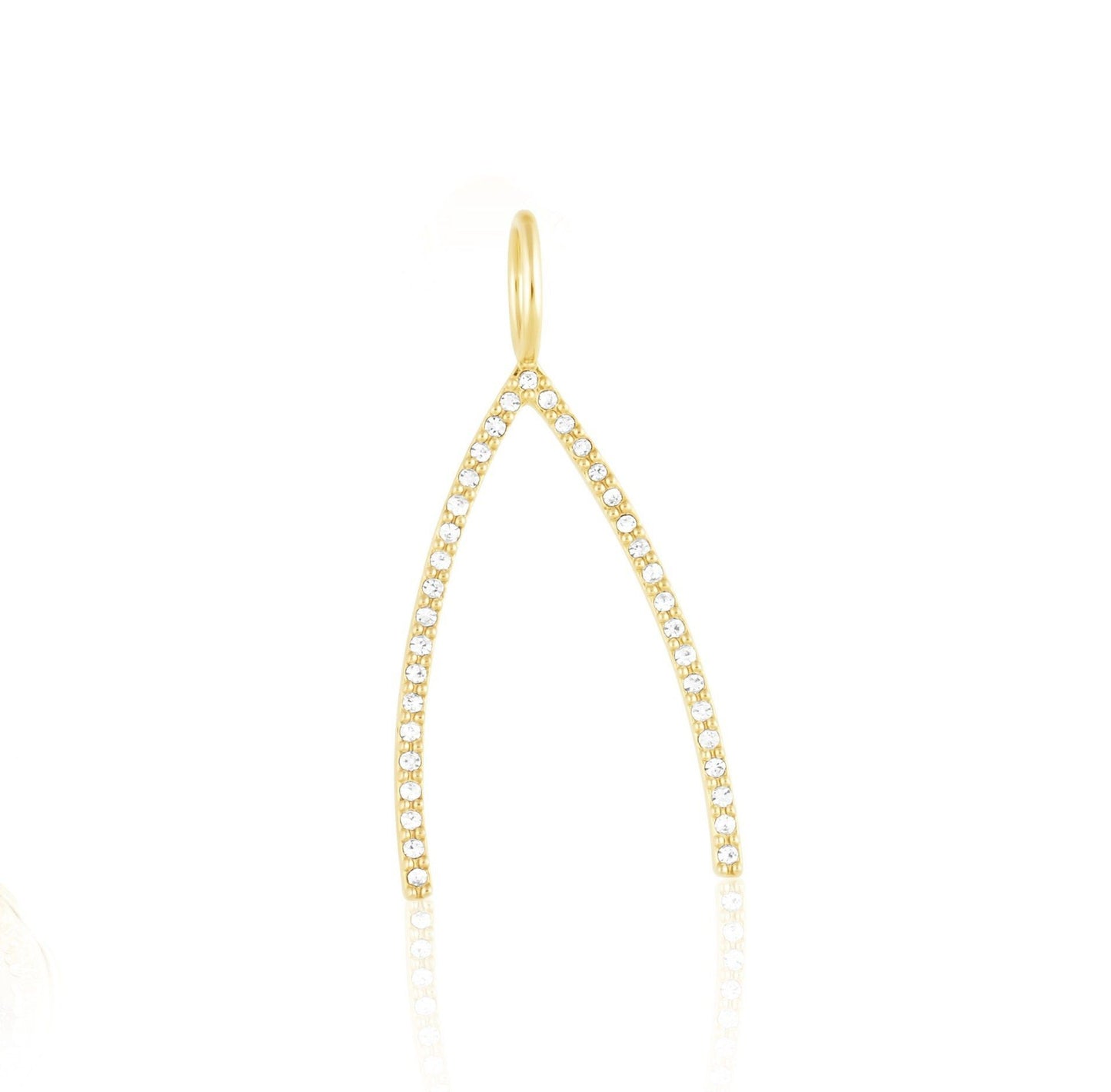 Wishbone Pendant with Chain