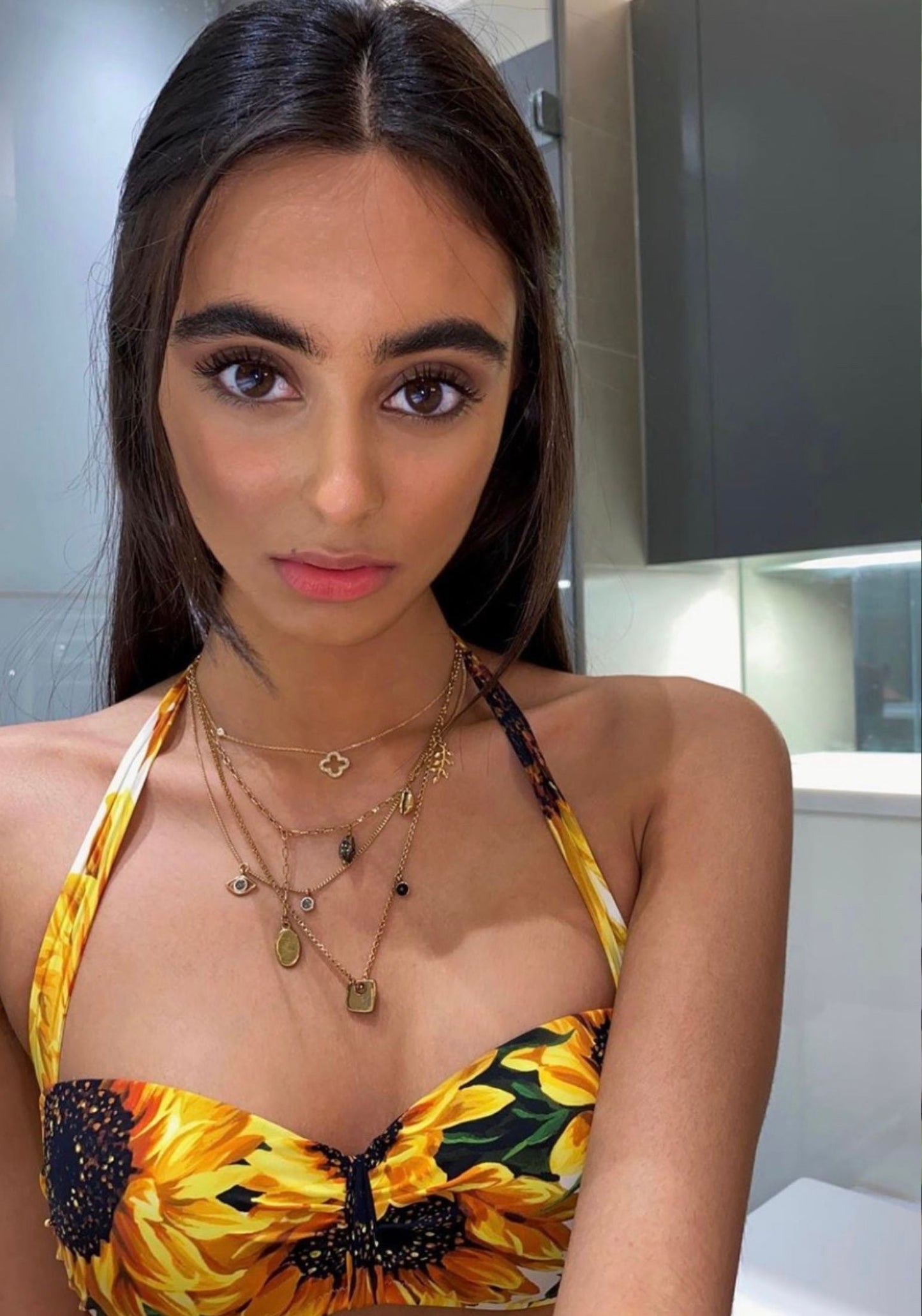 Open Clover Pendant Necklace